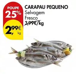 Pingo Doce Carapau pequeno promoção