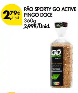 Pingo Doce Pão sporty go active pingo doce promoção