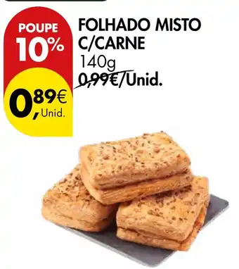 Pingo Doce Folhado misto c/carne promoção
