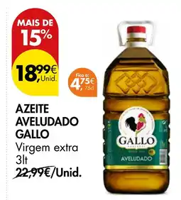 Pingo Doce Azeite aveludado gallo promoção