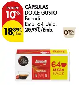 Pingo Doce Cápsulas dolce gusto promoção