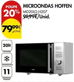 Pingo Doce Microondas hoffen MD20LG-H207 promoção