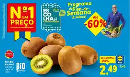 Lidl Kiwi Bio Nacional promoção