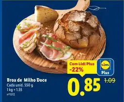 Lidl Broa de Milho Doce Cada promoção