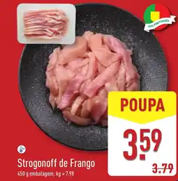 ALDI Strogonoff de Frango promoção
