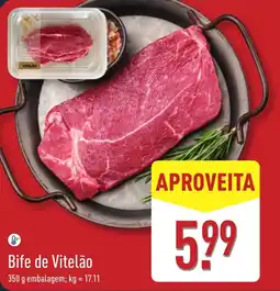 ALDI Bife de Vitelão promoção