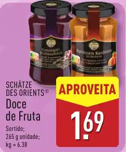 ALDI SCHÄTZE DES ORIENTS Doce de Fruta promoção