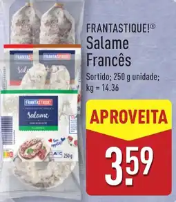 ALDI FRANTASTIQUE! Salame Francês promoção