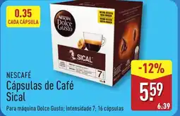 ALDI NESCAFÉ Cápsulas de Café Sical promoção