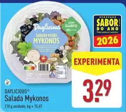 ALDI DAYLICIOUS Salada Mykonos promoção