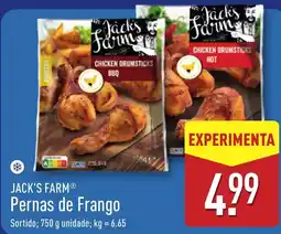 ALDI JACK'S FARM Pernas de Frango promoção