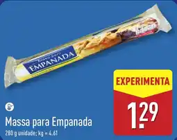 ALDI Massa para Empanada promoção