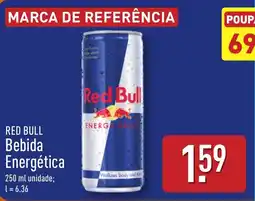 ALDI RED BULL Bebida Energética promoção