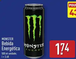 ALDI MONSTER Bebida Energética promoção