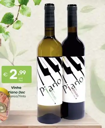 Roque Supermercados Vinho Piano Doc Branco/Tinto promoção