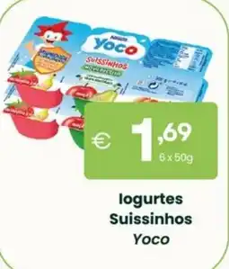 Roque Supermercados logurtes Suissinhos Yoco promoção
