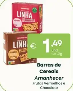 Roque Supermercados Barras de Cereais Amanhecer promoção