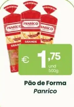 Roque Supermercados Pão de Forma Panrico promoção