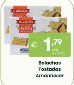 Roque Supermercados Bolachas Tostadas Amanhecer promoção
