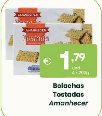 Roque Supermercados Bolachas Tostadas Amanhecer promoção