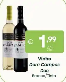 Roque Supermercados Vinho Dom Campos Doc promoção