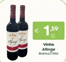 Roque Supermercados Vinho Alforge promoção