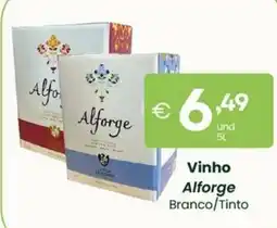Roque Supermercados Vinho Alforge promoção