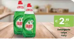 Roque Supermercados Detergente Loiça Fairy promoção