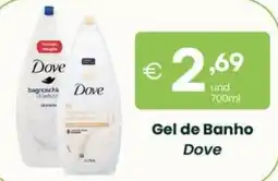 Roque Supermercados Gel de Banho Dove promoção