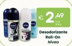 Roque Supermercados Desodorizante Roll-On Nivea promoção