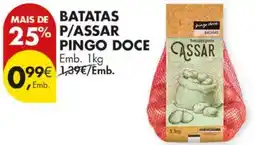 Pingo Doce Batatas p/assar pingo doce promoção