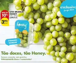 Pingo Doce Uva branca honey promoção