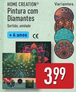 ALDI HOME CREATION Pintura com Diamantes promoção