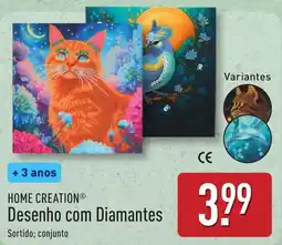 ALDI HOME CREATION Desenho com Diamantes promoção
