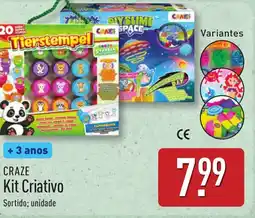 ALDI CRAZE Kit Criativo promoção