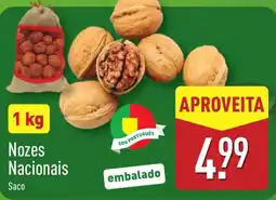 ALDI Nozes Nacionais promoção