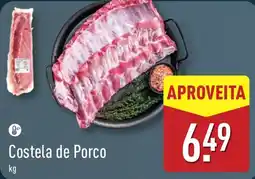 ALDI Costela de Porco promoção