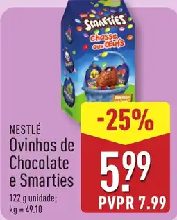 ALDI NESTLÉ Ovinhos de Chocolate e Smarties promoção