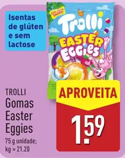 ALDI TROLLI Gomas Easter Eggies promoção