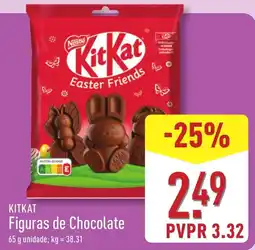ALDI KITKAT Figuras de Chocolate promoção