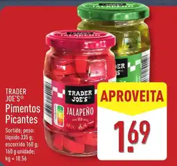ALDI TRADER JOE'S Pimentos Picantes promoção
