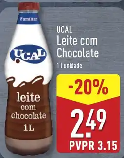 ALDI UCAL Leite com Chocolate promoção