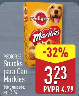 ALDI PEDIGREE Snacks para Cão Markies promoção