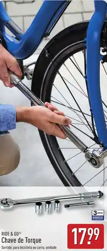 ALDI RIDE & GO Chave de Torque promoção
