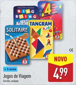 ALDI Jogos de Viagem promoção