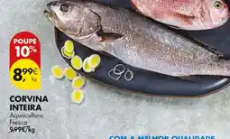 Pingo Doce Corvina inteira promoção
