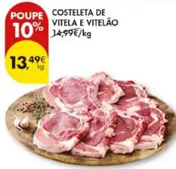 Pingo Doce Costeleta de vitela e vitelão promoção