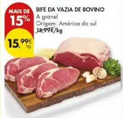 Pingo Doce Bife da vazia de bovino promoção
