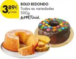 Pingo Doce Bolo redondo promoção