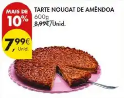 Pingo Doce Tarte nougat de amendoa promoção